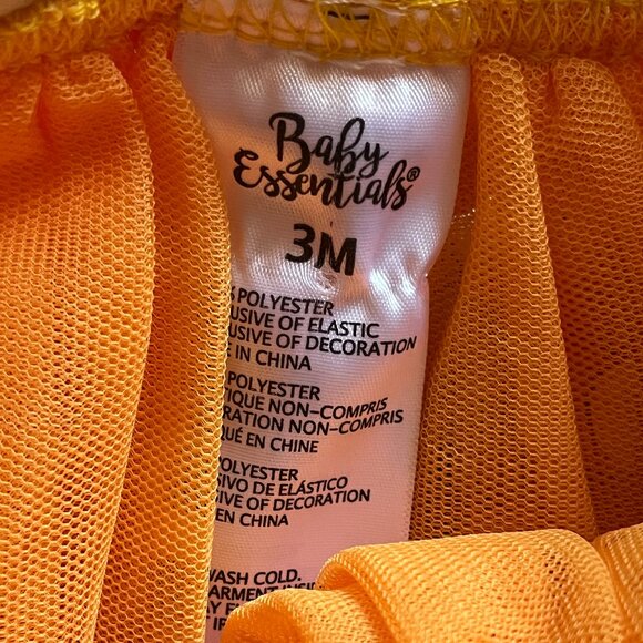 Pumpkin tutu set - Picture 2 of 5